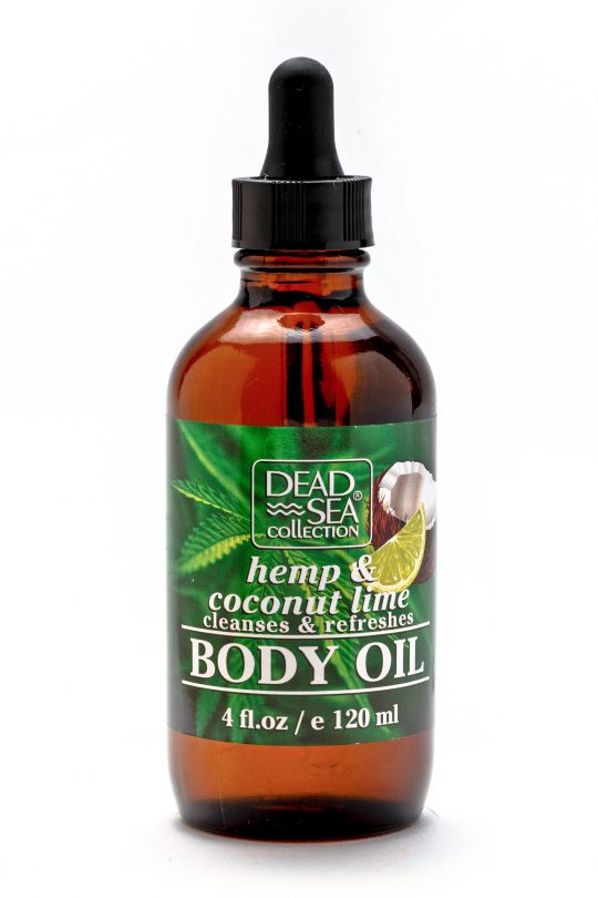 Hemp & Coconut Lime Body Oil Dead Sea Collection