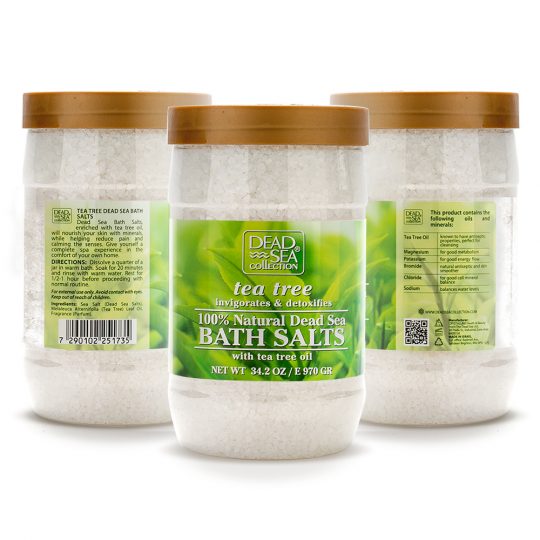 Tea Tree Bath Salts Dead Sea Collection