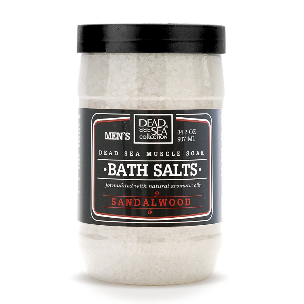 Men's Sandalwood Muscle Soak Dead Sea Collection