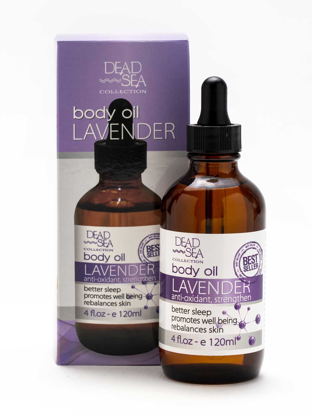 Lavender Body Oil Dead Sea Collection