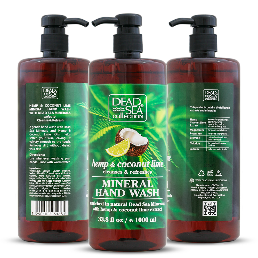 dead sea collection antibacterial hand soap