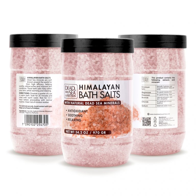 Himalayan Bath Salts Dead Sea Collection