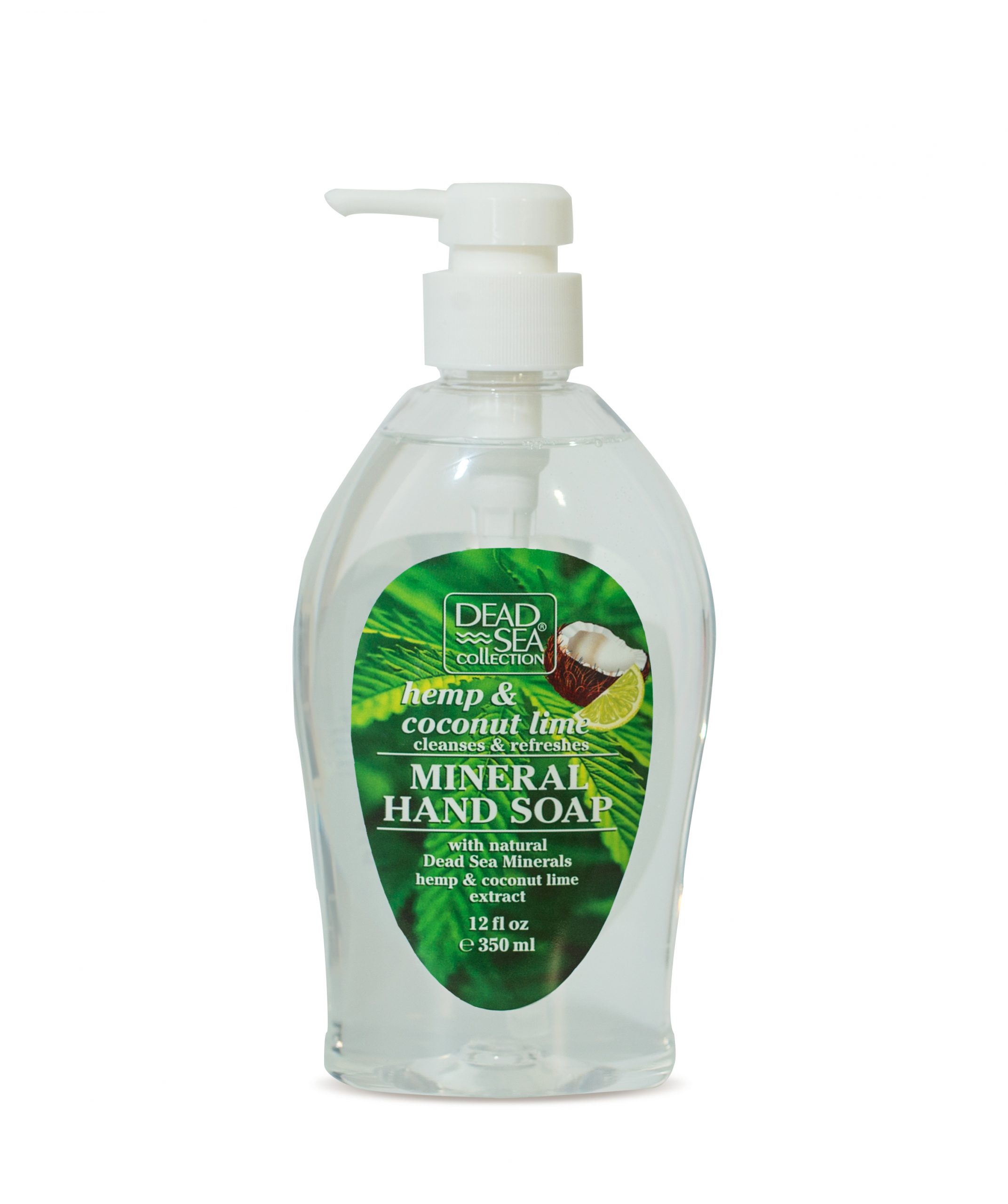 DSC Hemp Coconut Lime Hand Soap Dead Sea Collection