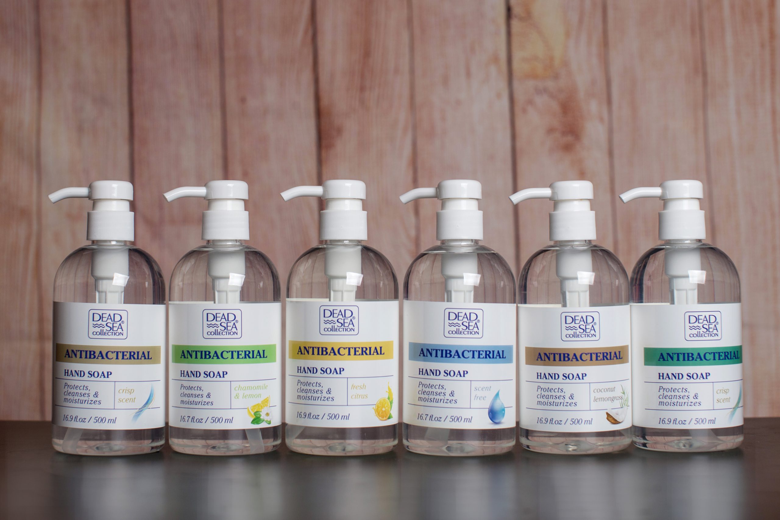 dead sea collection antibacterial hand soap