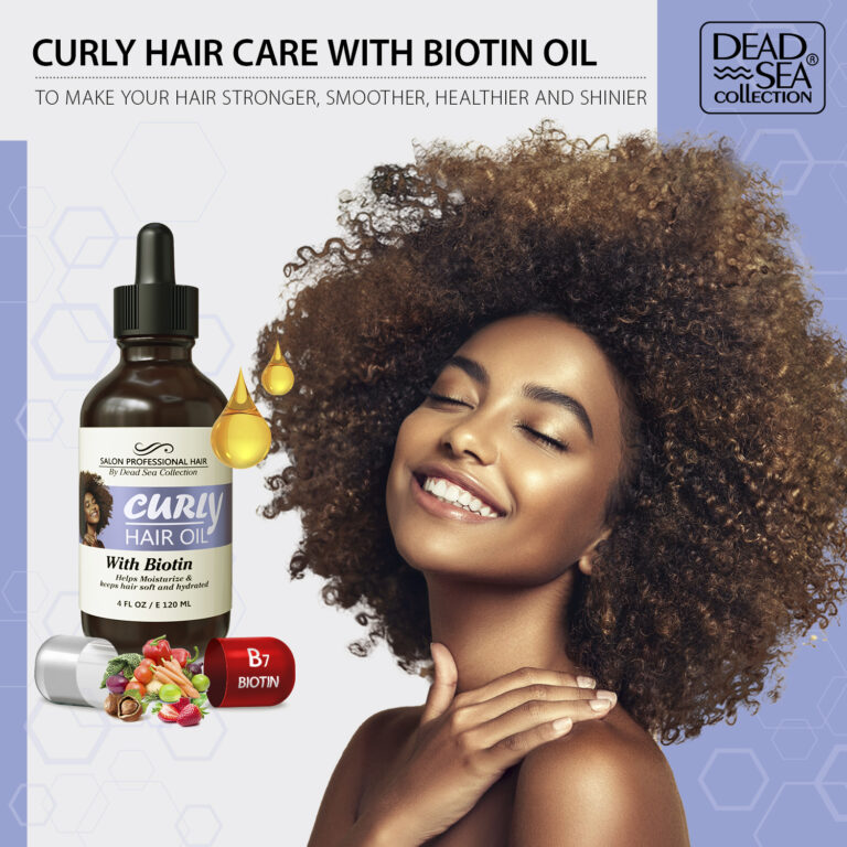 Biotin Hair Oil - Dead Sea Collection